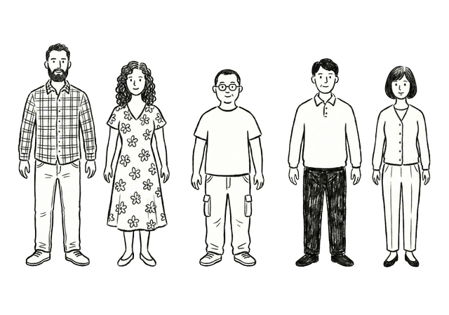 Team members illustration